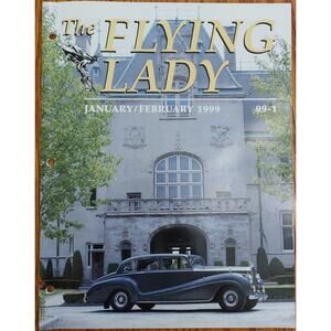 The Flying Lady Magazine 1999 Rolls-Royce Owners Club Jan-Dec 6 Issue Set